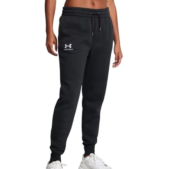 Under Armour Women's Icon Fleece Joggers size small gray - Picture 1 of 6
